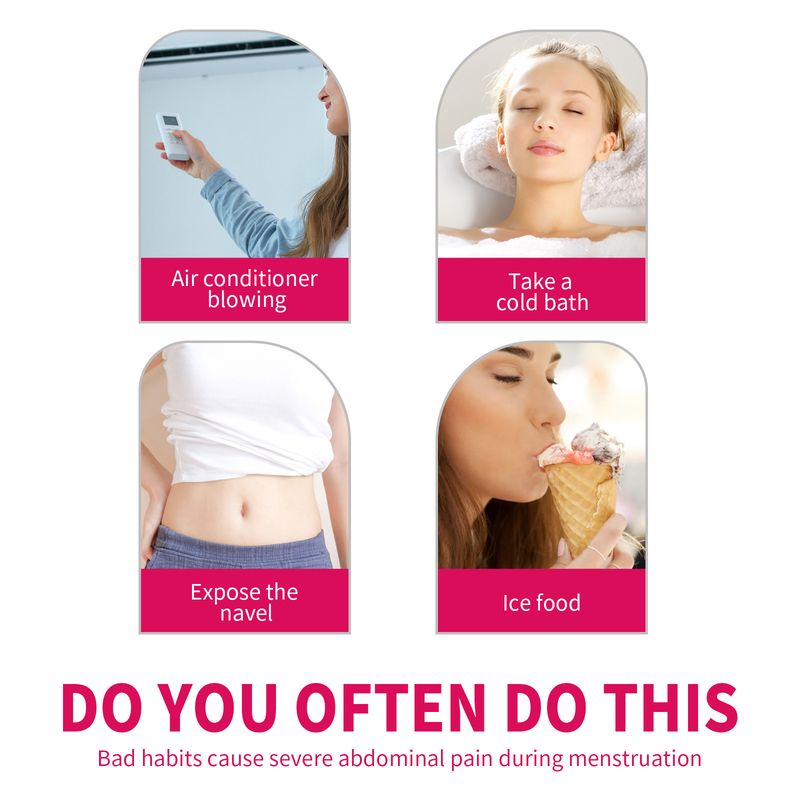 Menstrual pain relief patch