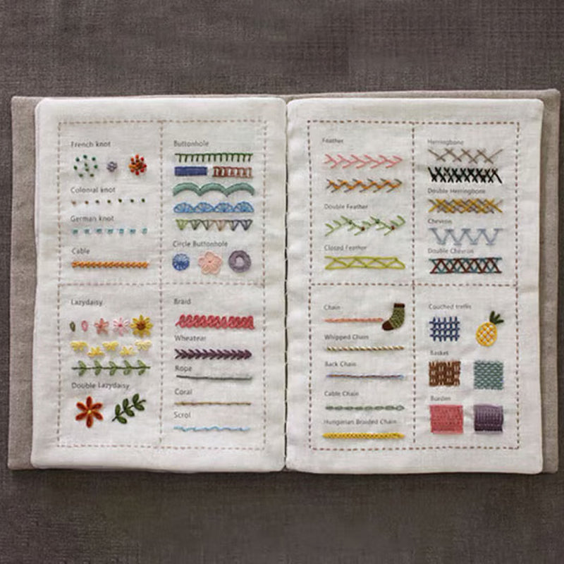 🏆️Embroidery Stitch Book