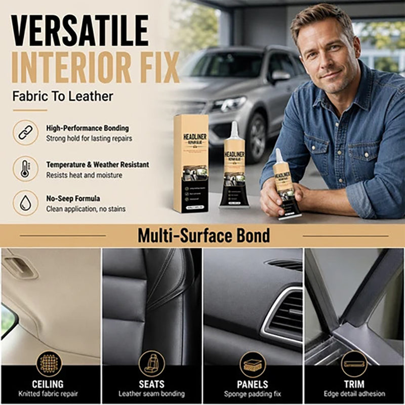 Car Headliner Repair Adhesive – Buy One, Get One Free (Pack of 2)