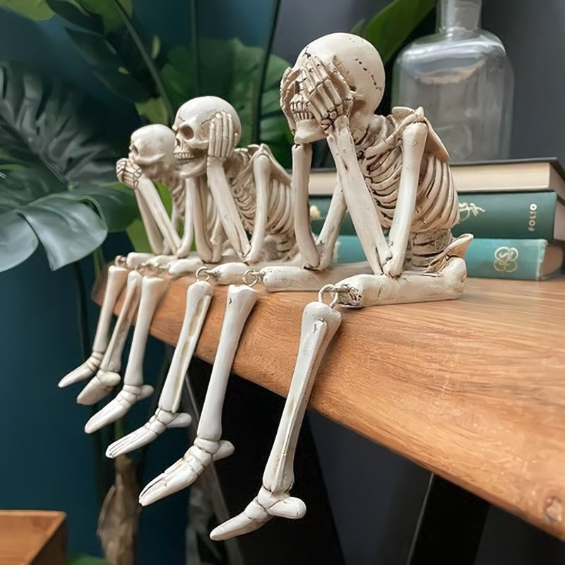 🔥Evil Halloween Skull Ornaments