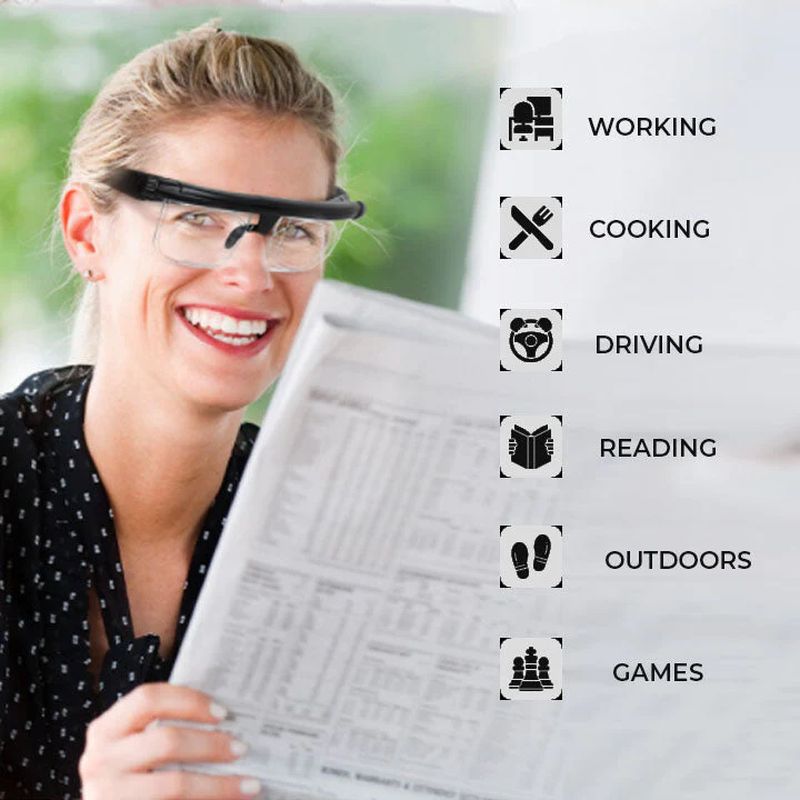 VisionShift Adjustable Focus Glasses