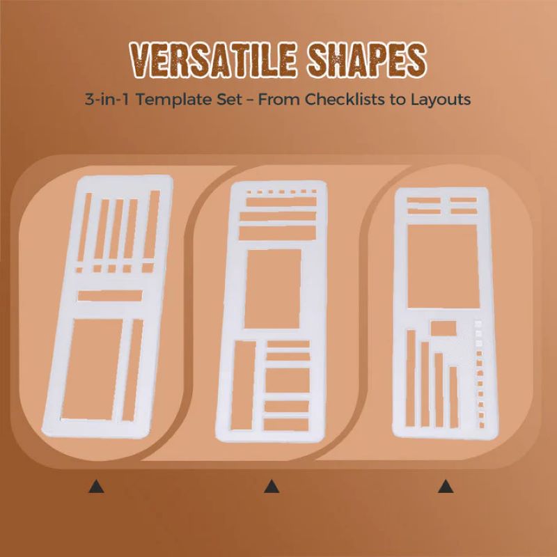 Flexible diary template