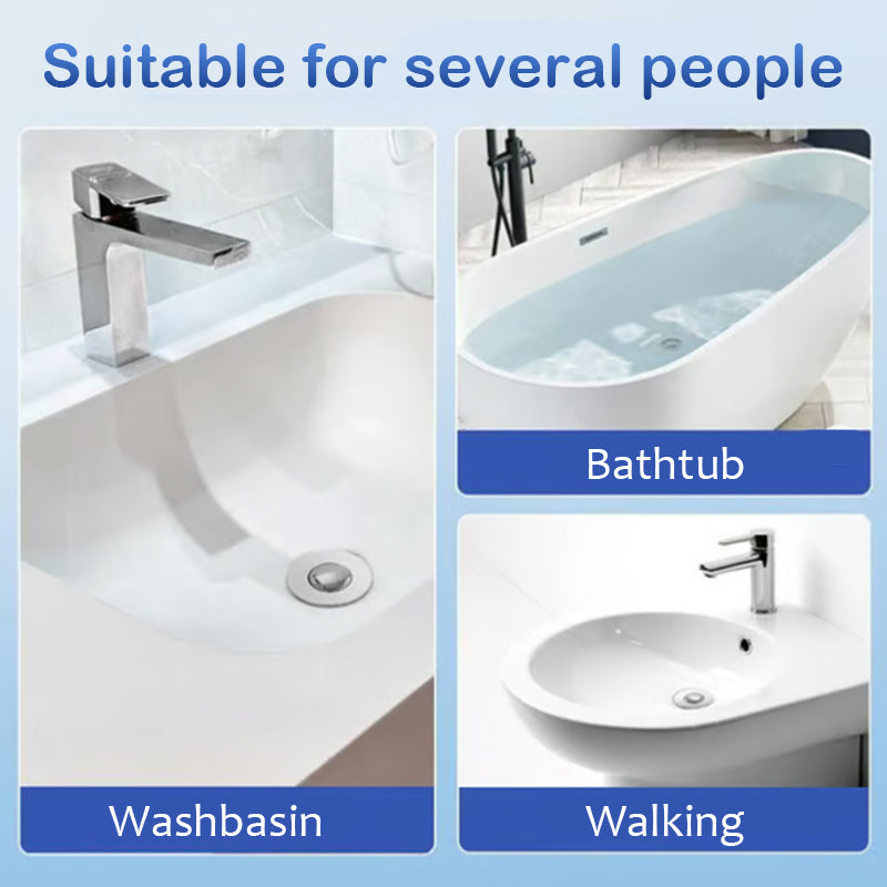 2-in-1 Bathroom Pop-Up Sink Stopper