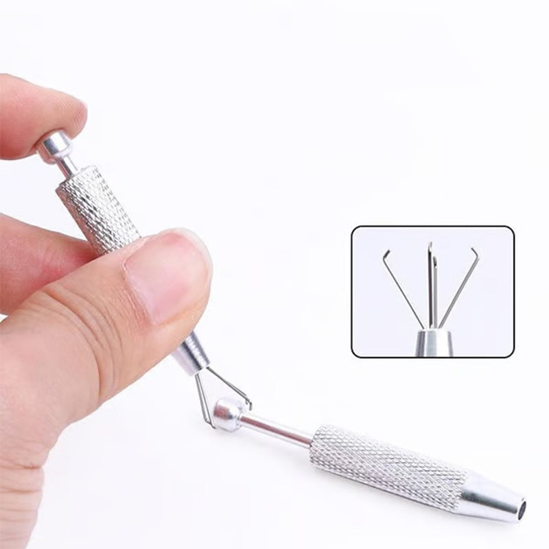 Zircon double-ended drill U-shaped nose ring