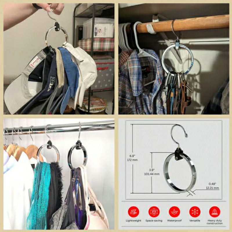 Multipurpose wardrobe hangers