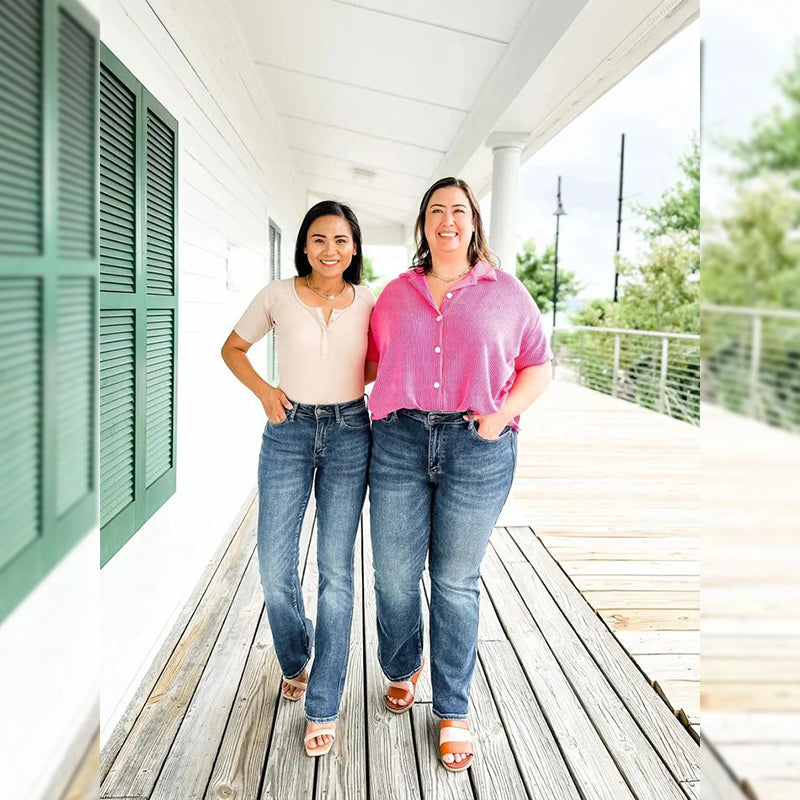 ⏰👖High-stretch tummy-control jeans