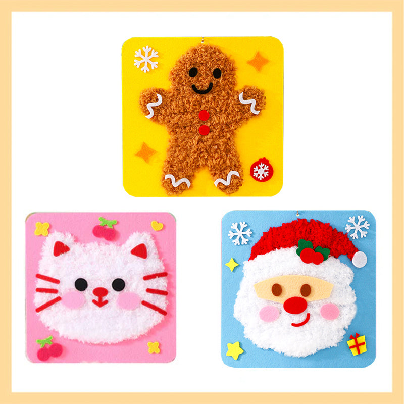 DIY Embroidery Doll Set