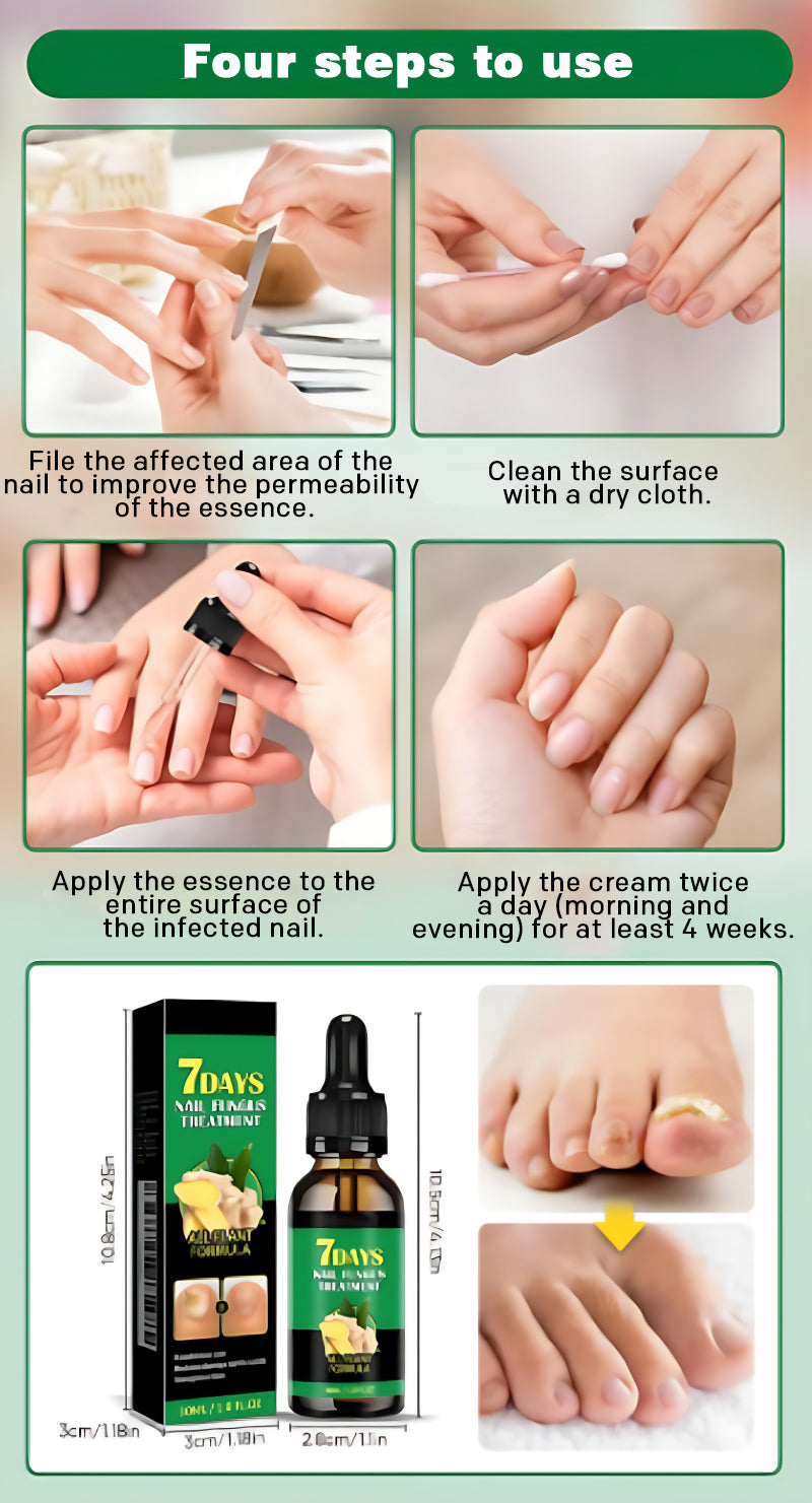 Ginger Nail Care Solution