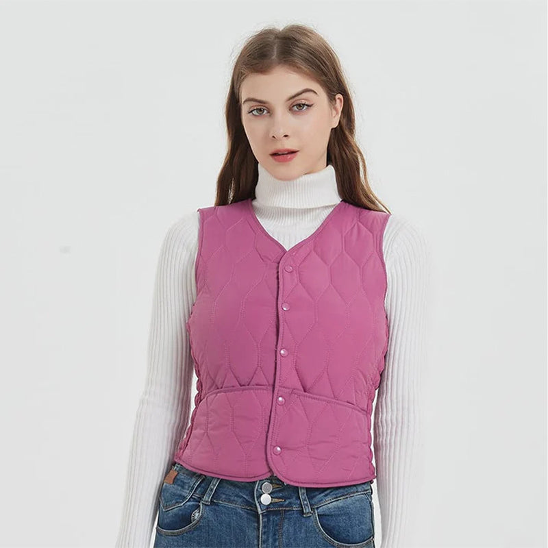 New sleeveless down vest