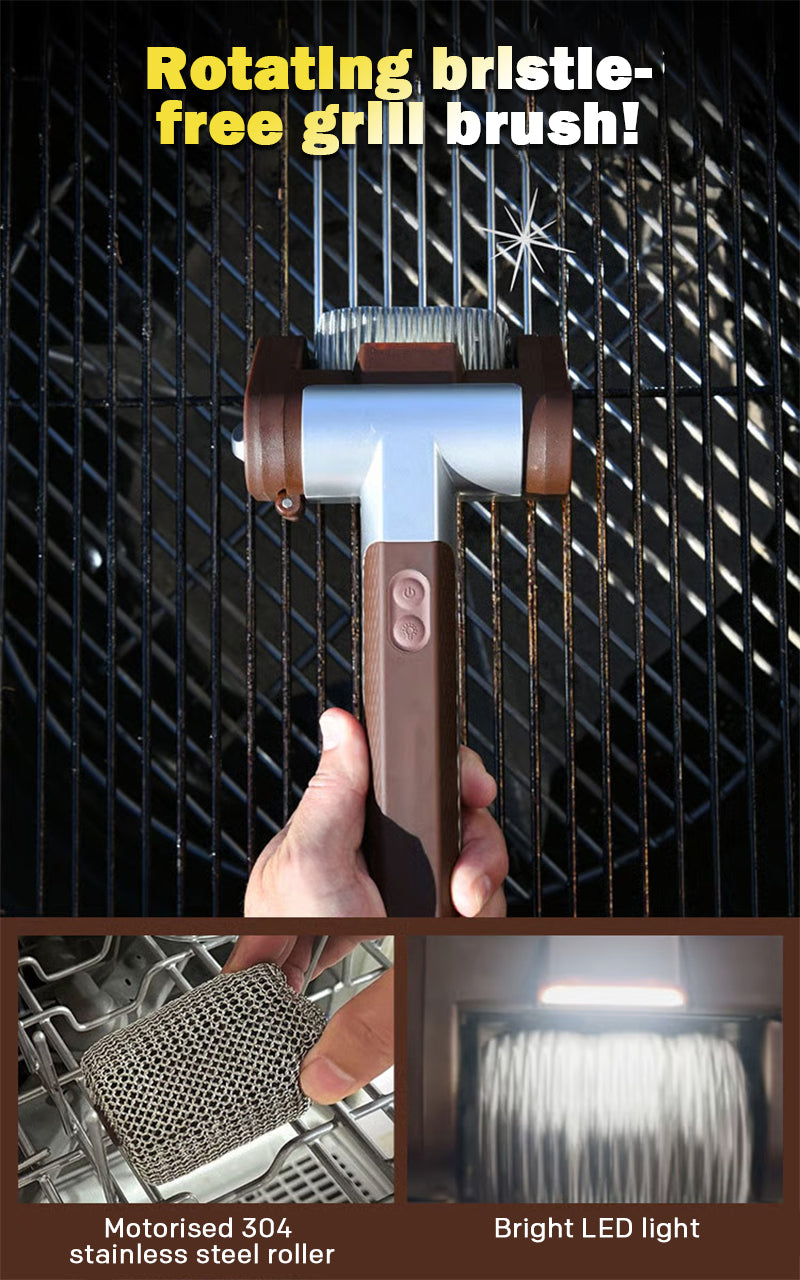 Stainless Steel Grill Cleaning Brush
