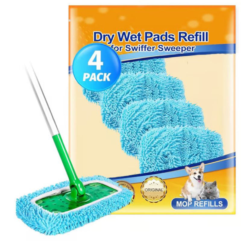 Reusable mop pad