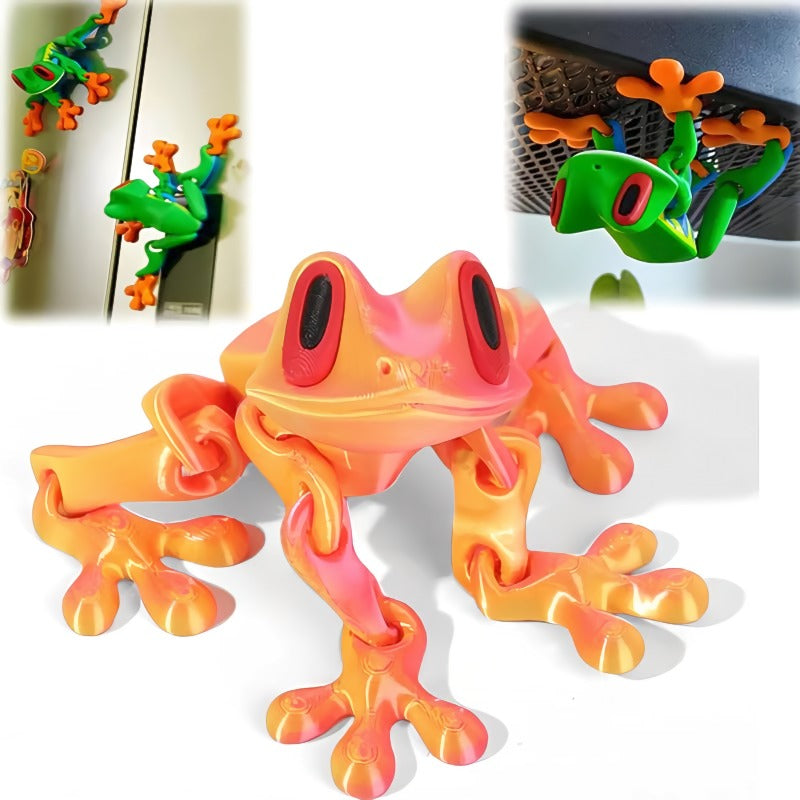 🔥3D printed magnetic frog toy