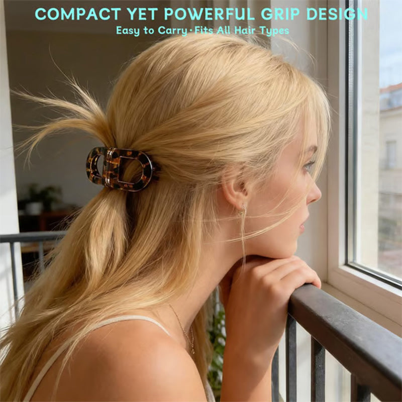 Creative anti-slip magnetic hair clip