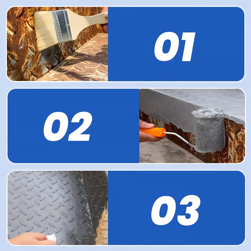 🔥Waterproof Rust Remover😮Solve discoloration, leaks, peeling and rust