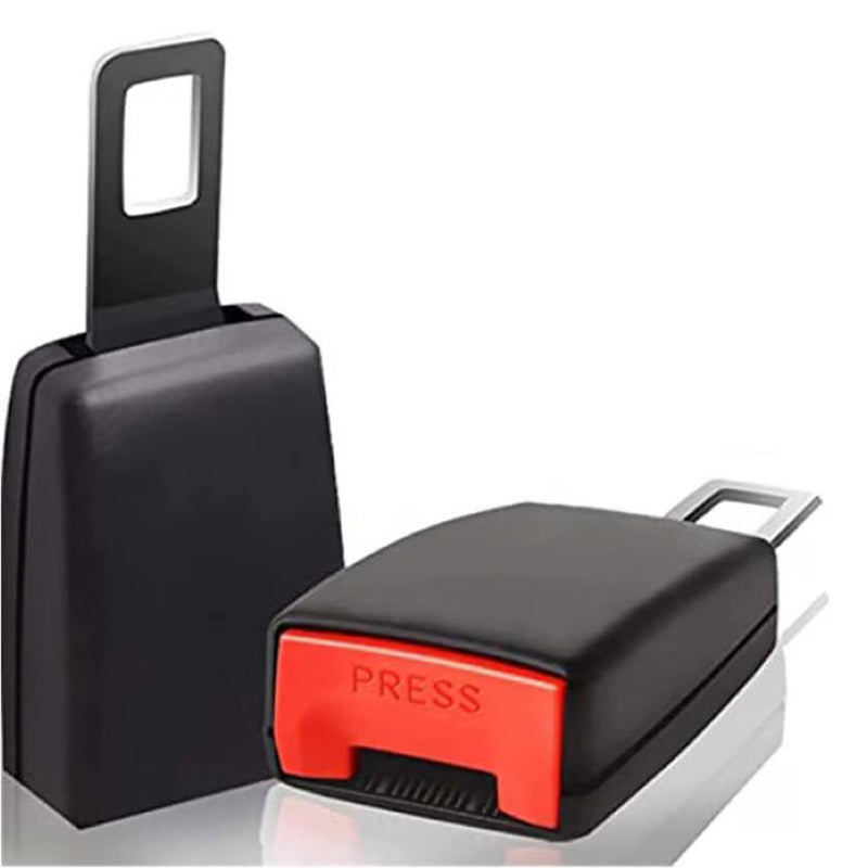 Car seat belt buckle extender