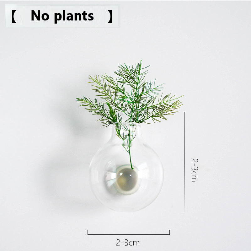 Mini ceramic vase-shaped refrigerator magnets
