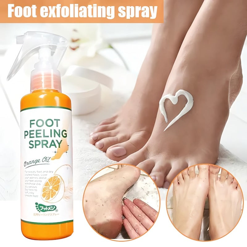 Foot Exfoliating Spray Improves Rough Skin Suitable for the Whole Body