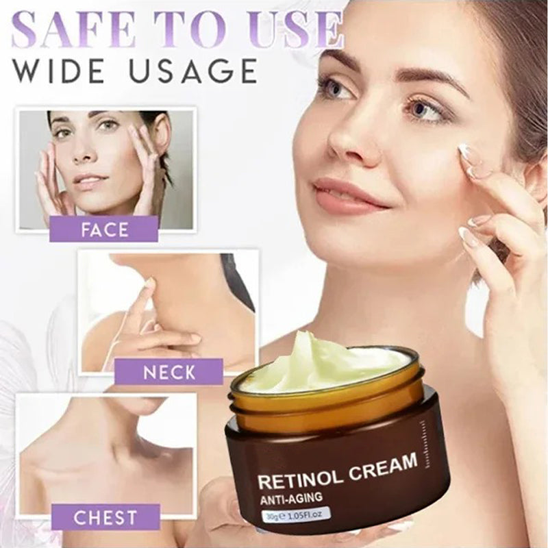 Retinol Anti-wrinkle cream that firms wrinkles