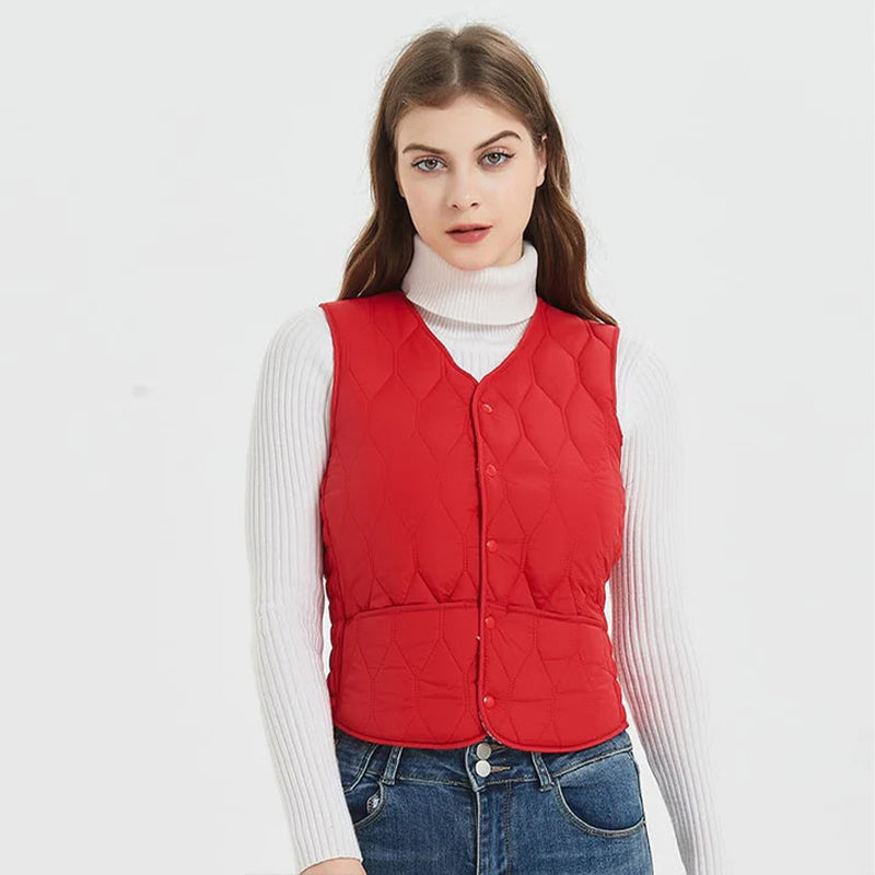 New sleeveless down vest
