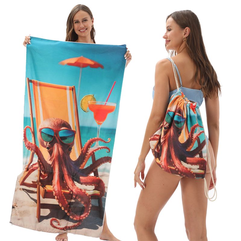 Foldable Beach Towel