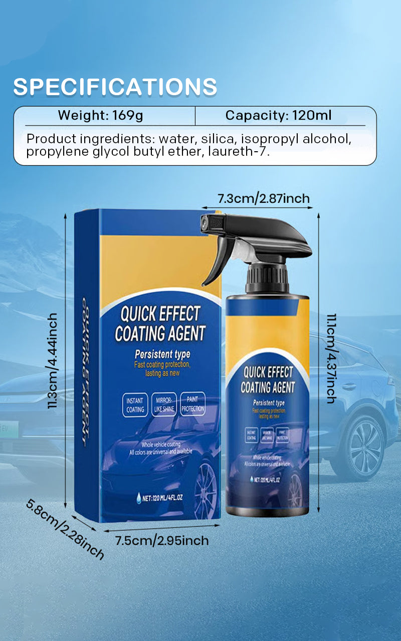 Car coating spray
