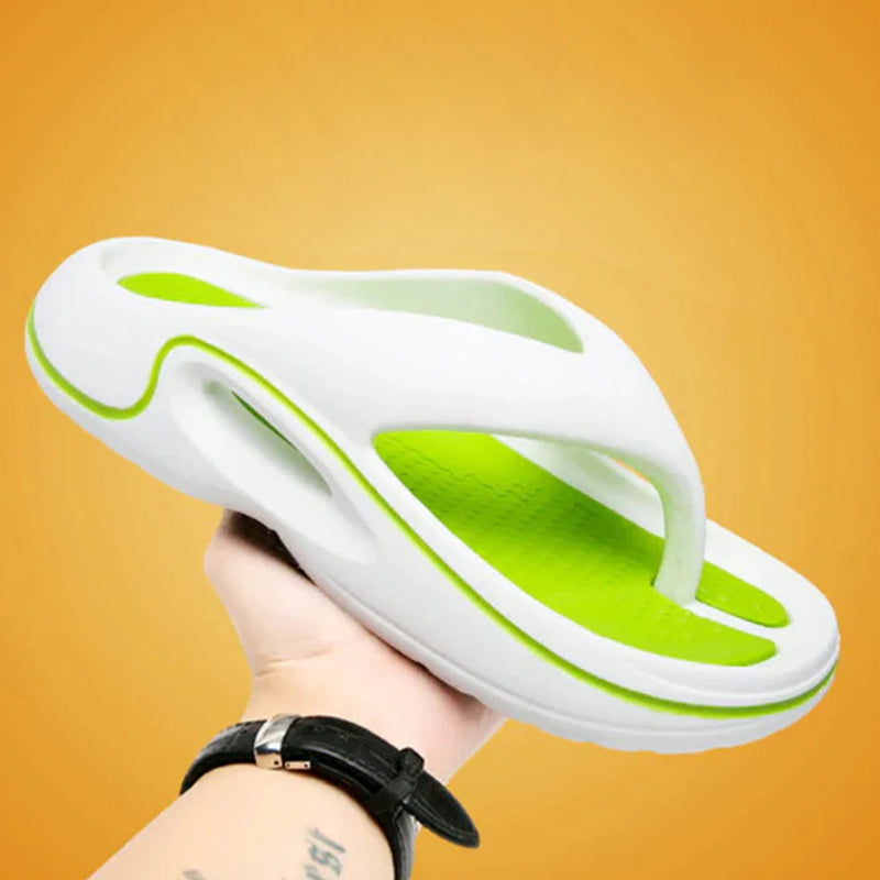 Comfortable Summer Flip Flops with Thick Soles