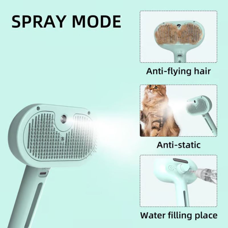 Pet Spray Hair Removal Comb