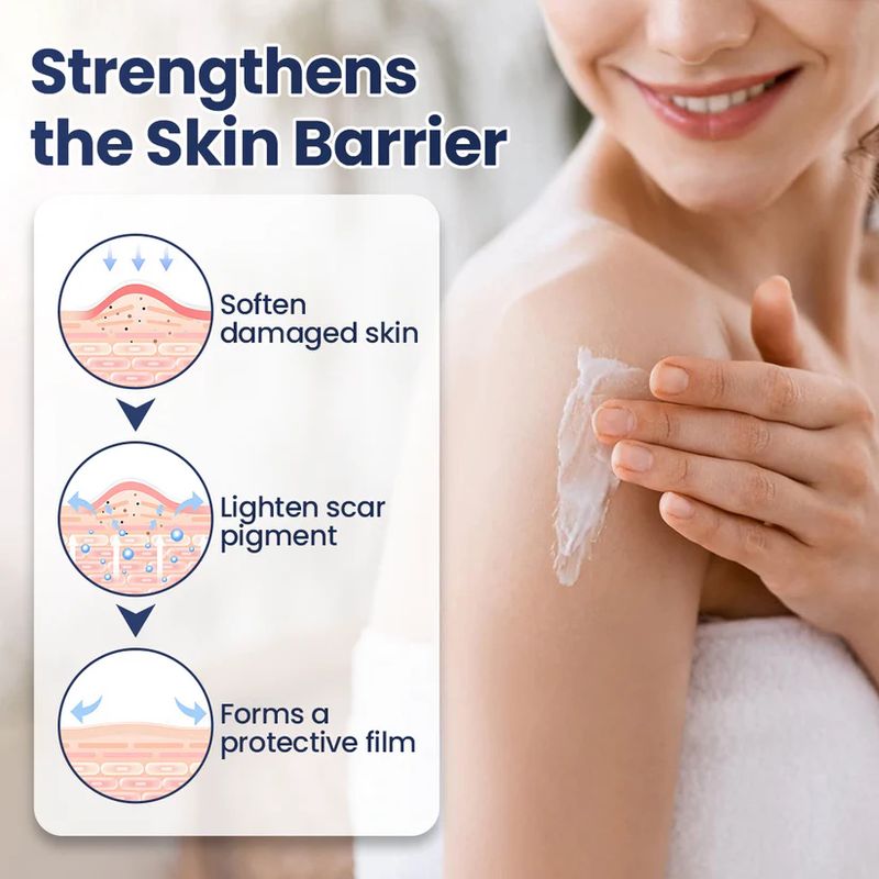 Lavender-textured scar repair gel