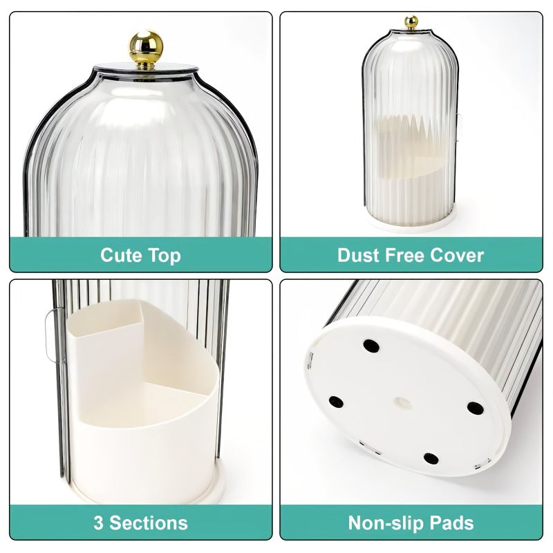 ✨Sliding cover toothbrush storage box