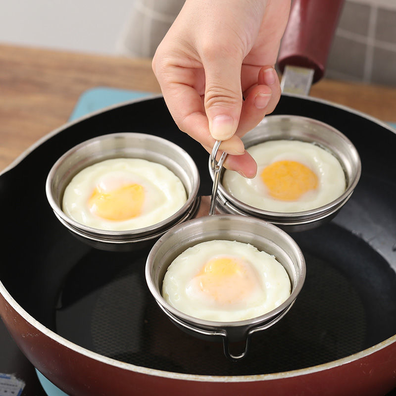 Stainless steel boiled egg mold