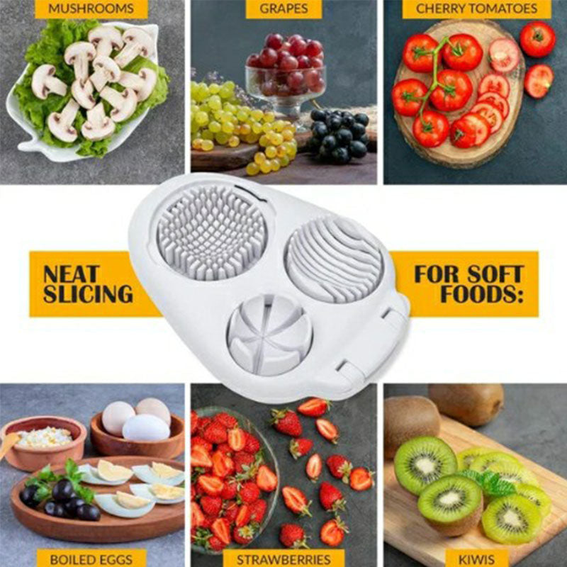 3 in 1 Multifunctional Egg Slicer