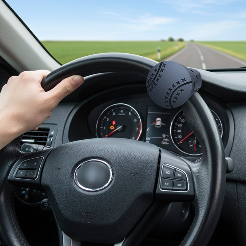 Steering wheel power steering ball