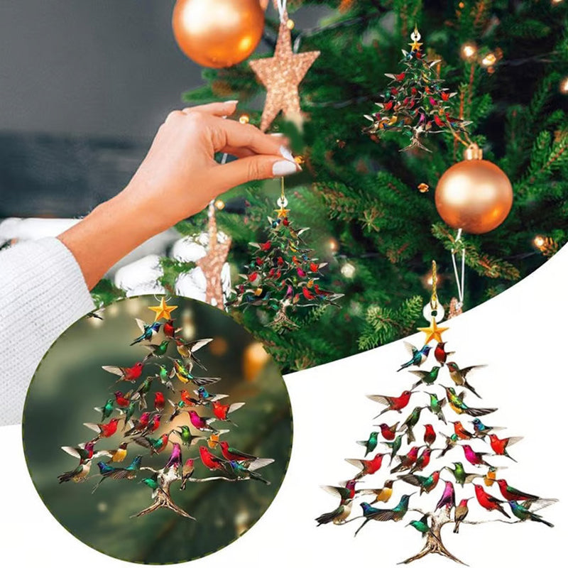 🔥🐦🎄Hummingbird Christmas Decoration✨