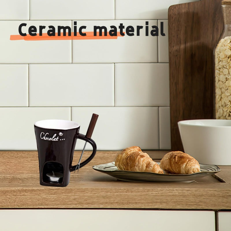 Multipurpose cup for heating and melting chocolate