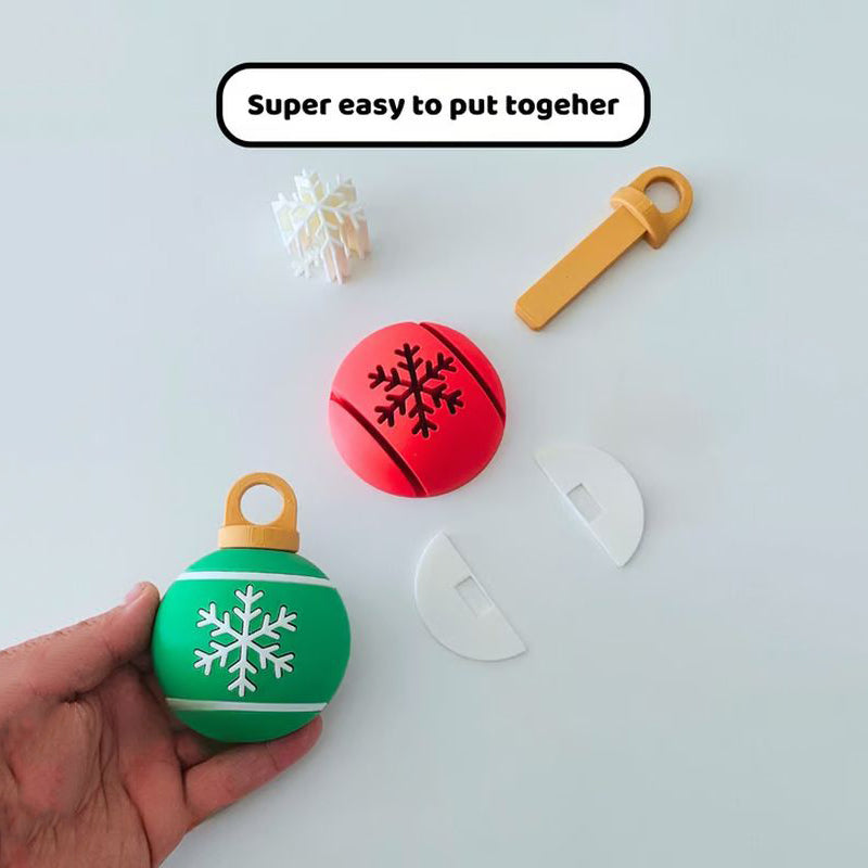 Funny "Check out my balls" Christmas tow hook set