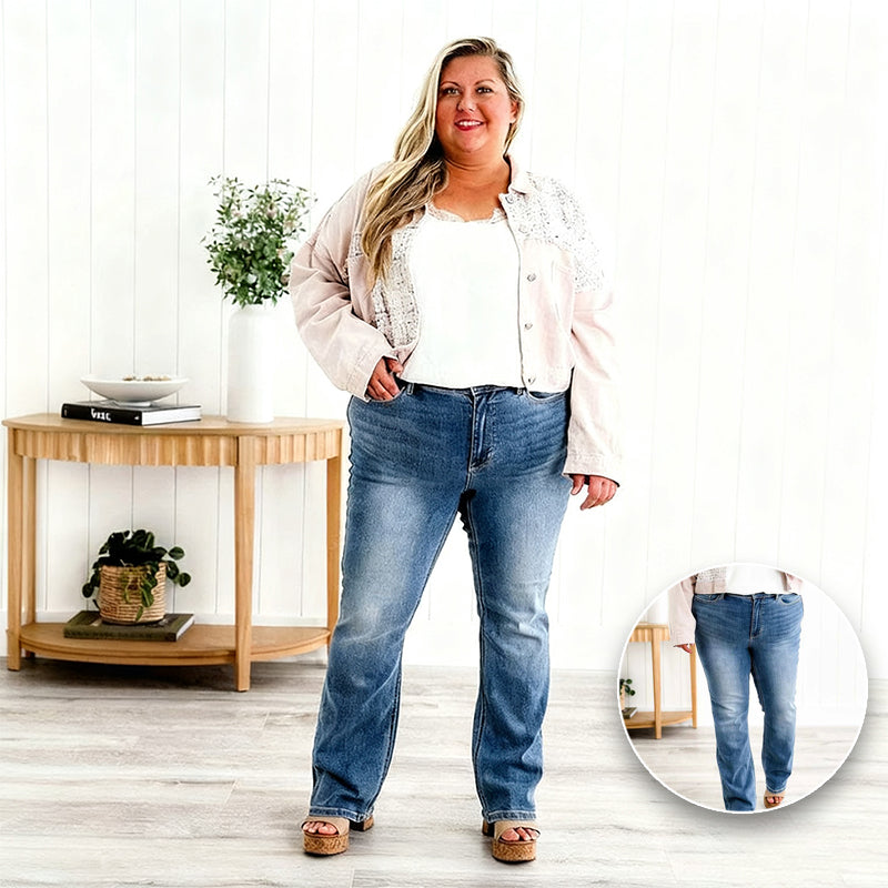 ⏰👖High-stretch tummy-control jeans