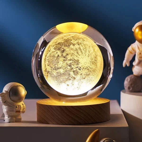 3D Planet Crystal Ball