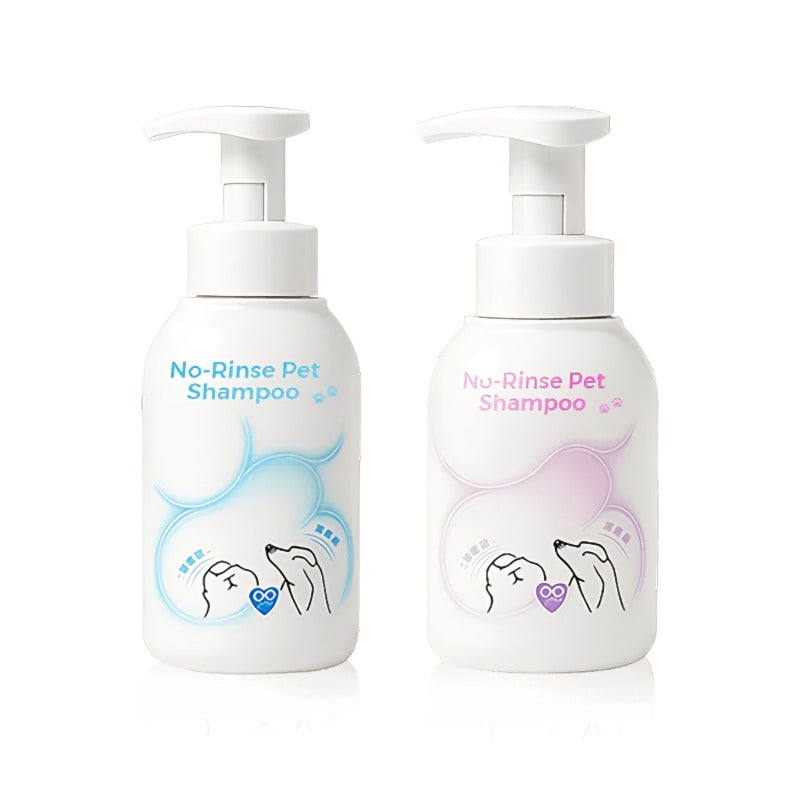 Pet no-rinse foam shampoo