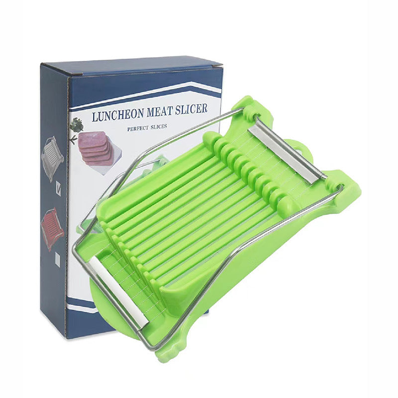 Luncheon meat cutting tool