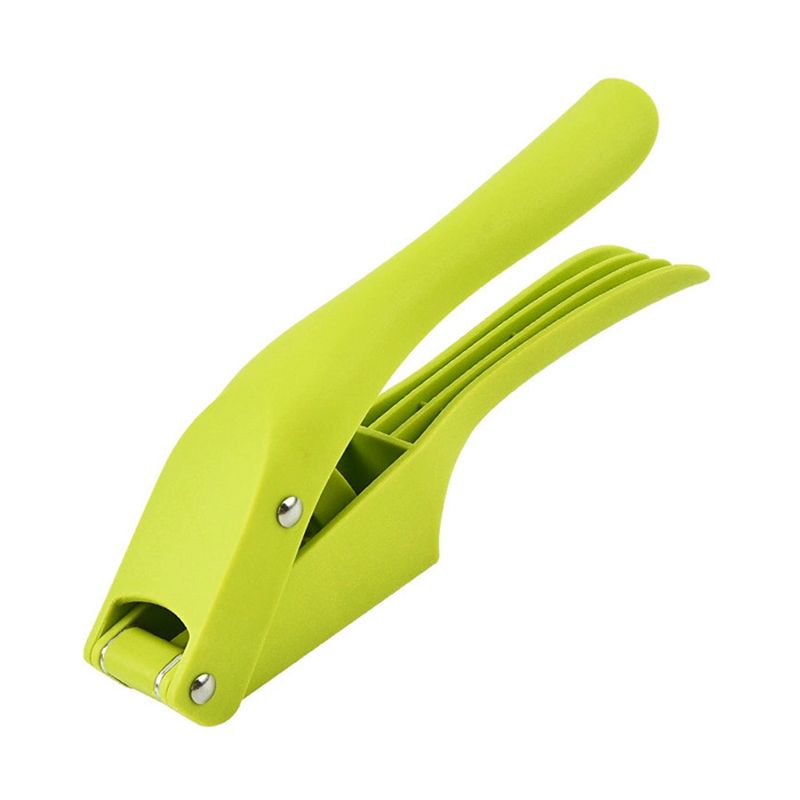 Portable garlic press