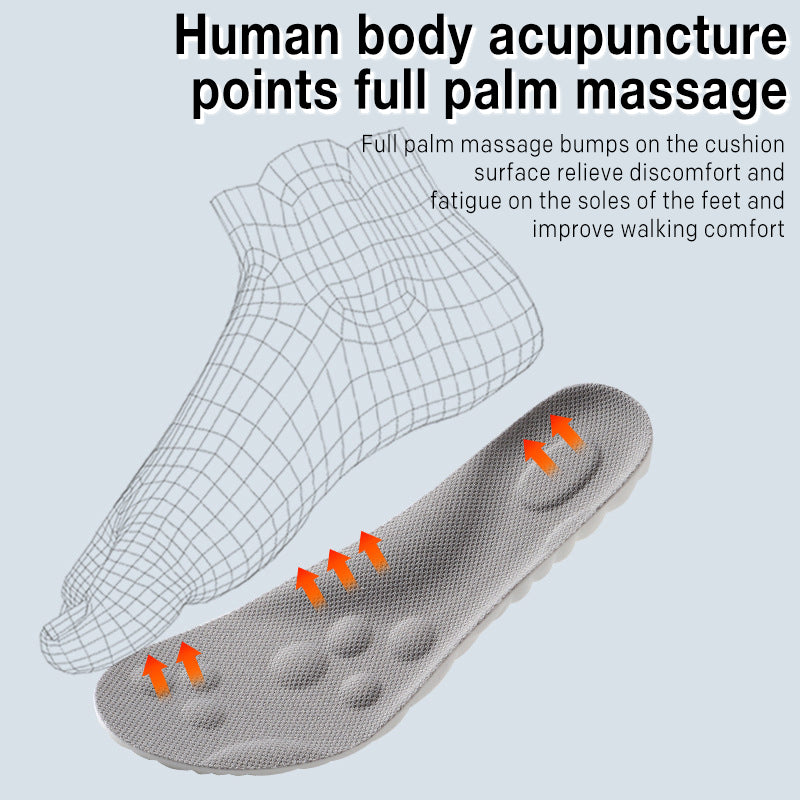 🔥High-elastic shock-absorbing casual insoles