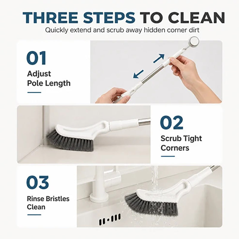 Multi-functional Telescopic Cleaning Brush