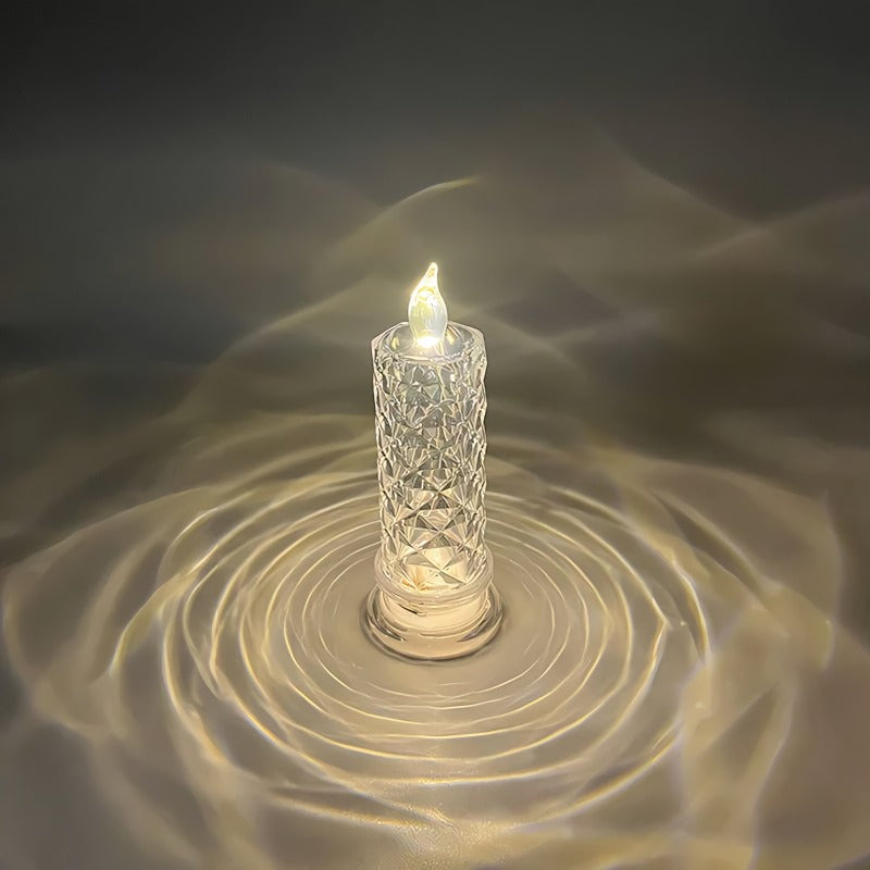 ✨ Crystal Rose Candle Holder - Romantic charm without being messy