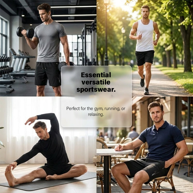 Men's Quick-Dry Sports Shorts