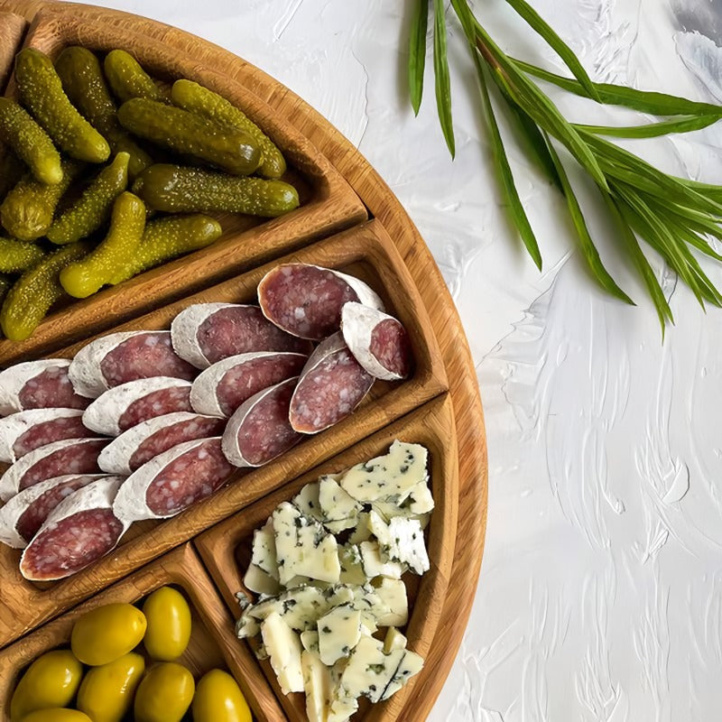 Jigsaw Puzzle Tray - Wood with Removable Dividers