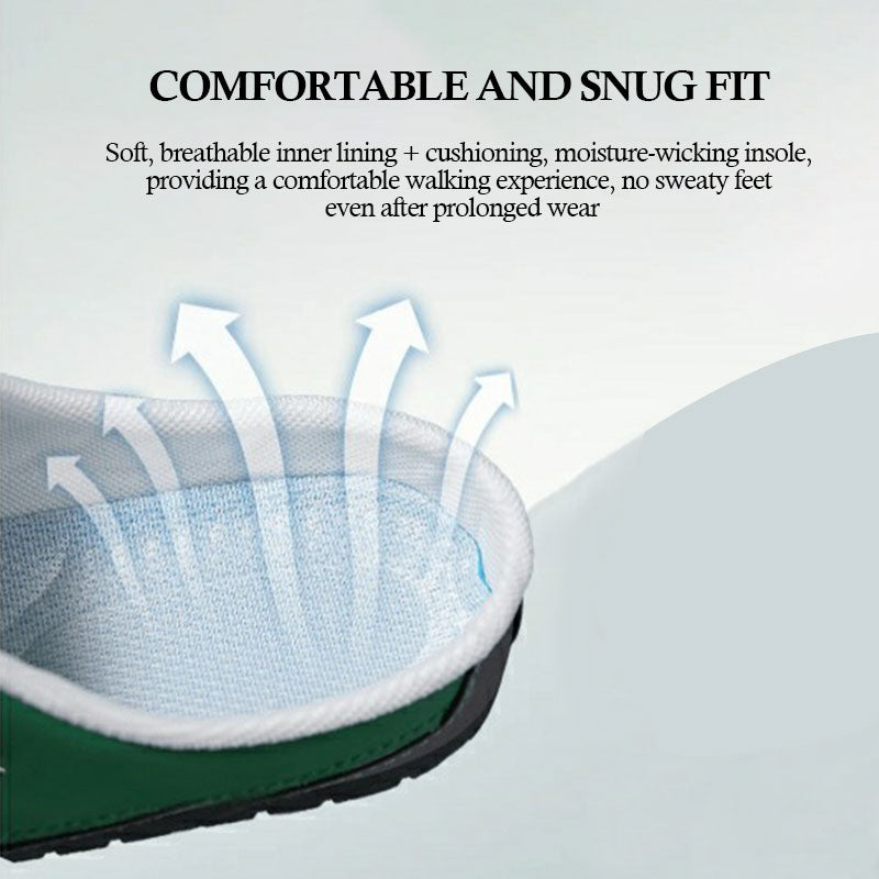 Men's open instep sneakers