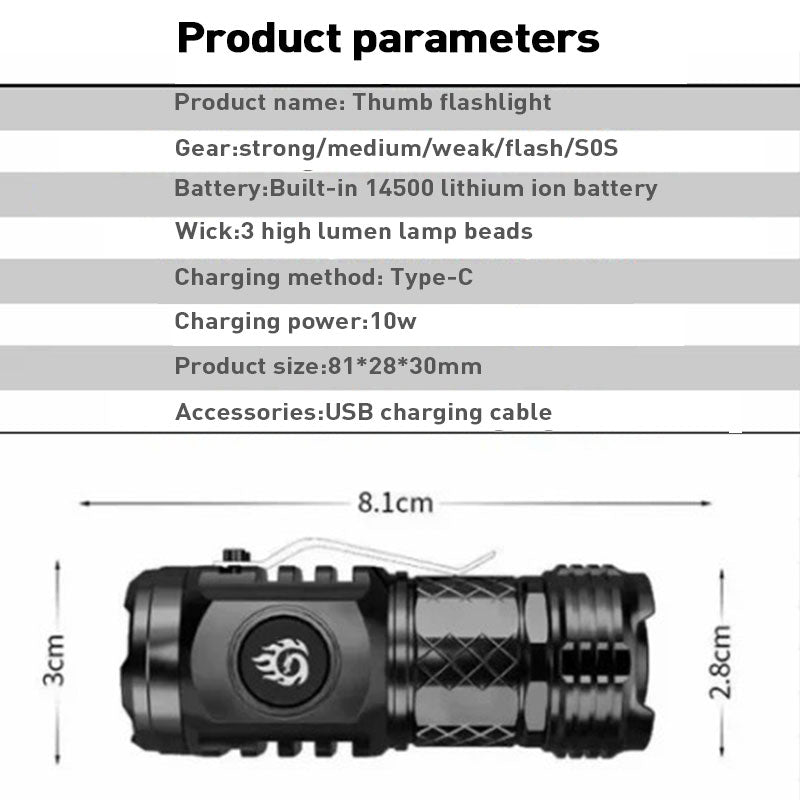 Three-Eyed Monster Flashlight