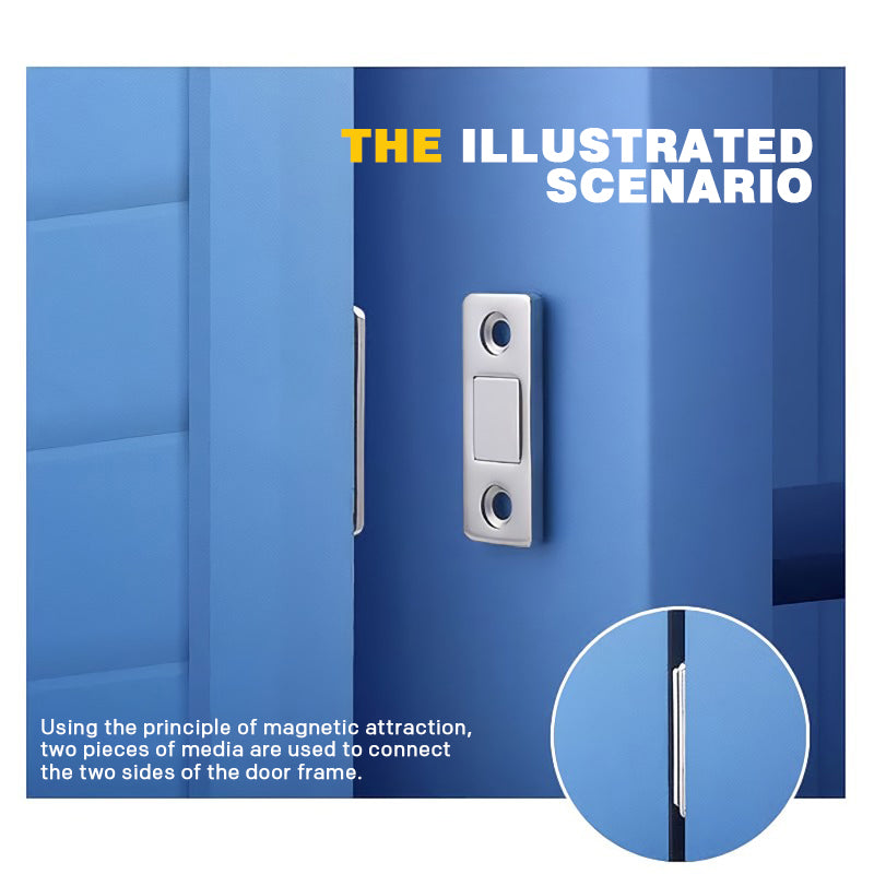 Ultra-thin Invisible Magnetic Door Stoppers