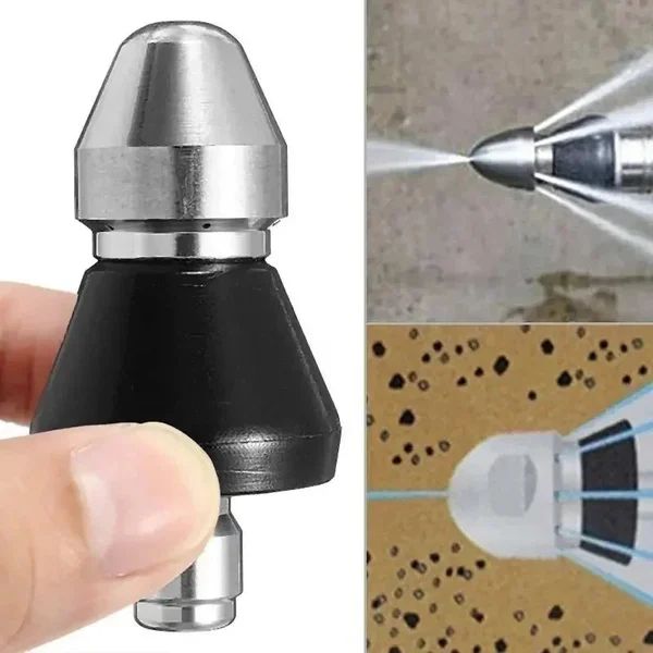 High pressure water hose nozzle