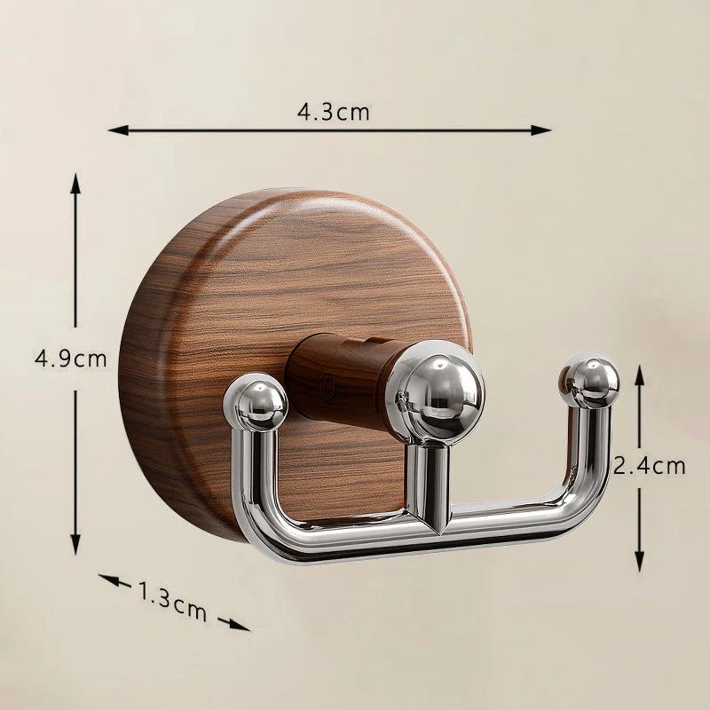 Multifunctional wood grain suction cup hook
